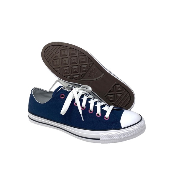 Converse Ctas Low Shoes Skate Casual Men's Size Navy Canvas Custom 168958C-WBP - Picture 9 of 12